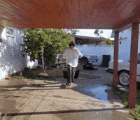 Streamer Sliding GIF