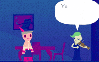 dishbug kiwi introduction viola bard GIF