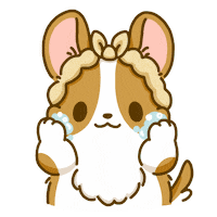 Welsh Corgi Beauty Sticker by Lazy Corgi