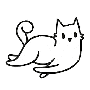 Cat Doodles Sticker
