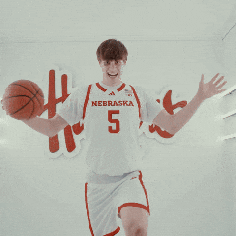 Lets Go Basketball GIF by Huskers