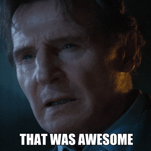 Awesome Liam Neeson GIF by The Naked Gun Movie