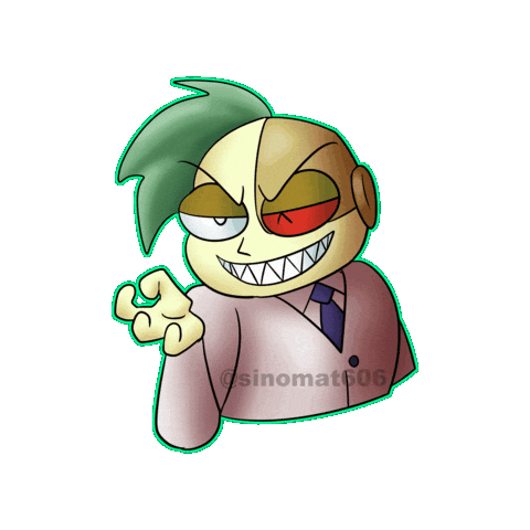 Ok Ko Lets Be Heroes Boxman Sticker