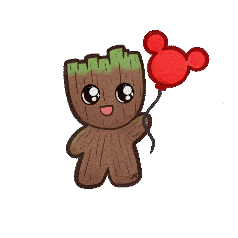 I Am Groot Disneyland Sticker