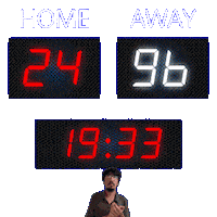 96 Away Sticker