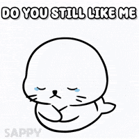 In Love Crying GIF by Sappy Seals