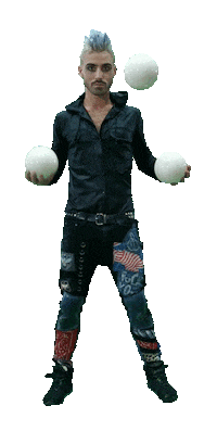 circusflicflac balls juggling punxxx flicflac Sticker