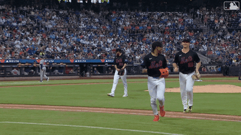 Pete Alonso Laughing GIF by New York Mets