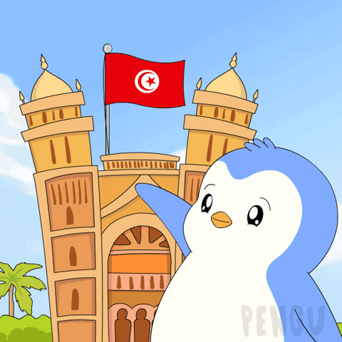 Travel Penguin GIF by Pudgy Penguins