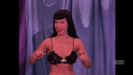 Bettie Page GIF