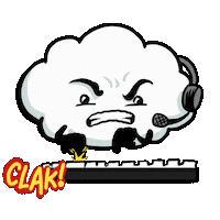 Angry Type Fast Sticker by VeeFriends