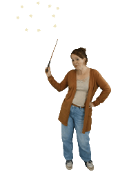 Hocuspocus Tovenaar Sticker by Natuurlijk Online