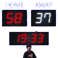 37 Away Sticker