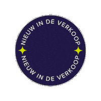 stinsemaatmakelaardij stinsemaat nieuw in de verkoop Sticker
