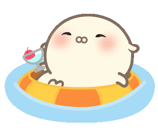 Summer Relaxing Sticker