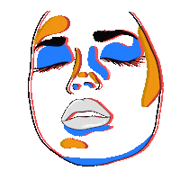 Mental Health Crying Sticker
