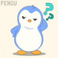 Confused Thinking GIF by Pudgy Penguins