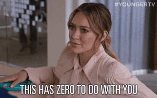 this has zero to do with you tv land GIF by YoungerTV