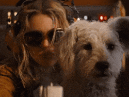 Vibing Kara Zor-El GIF