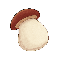 julkooboo autumn mushroom witchcraft wicca Sticker