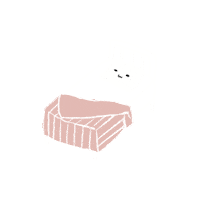 Night Sleeping Sticker