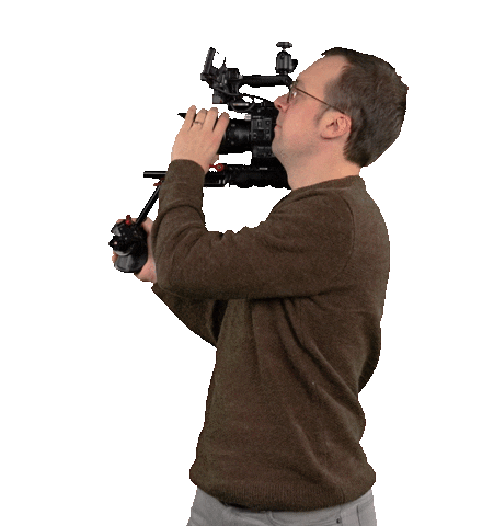 Camera Working Sticker by Clementine Productions