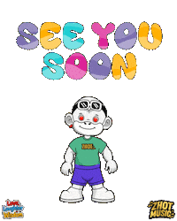 Coming See Ya Sticker by Zhot Music