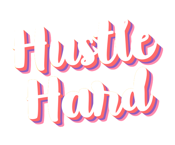 Hustle Hard Sticker by 360 DIGITAL
