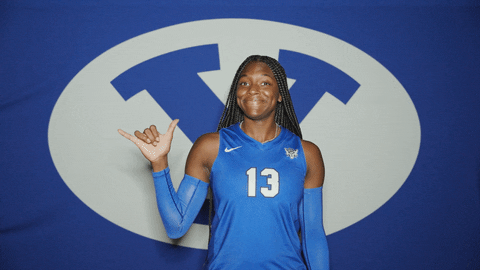 College Sports Sport GIF by BYU Cougars