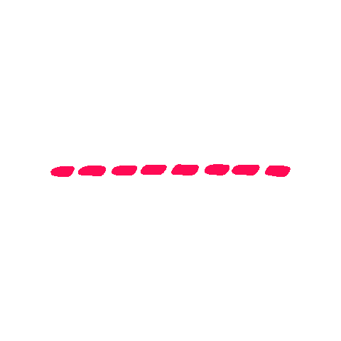 Red Line Sticker by Seb Loaiza