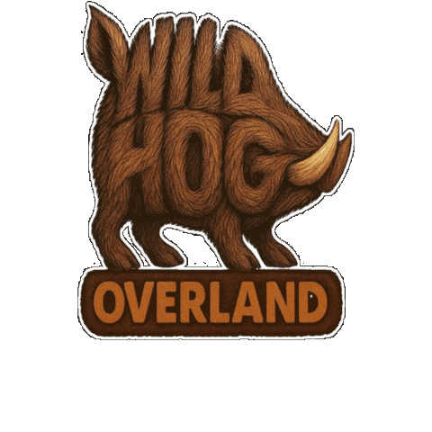 Wild Hog Sticker by Wild Hog Overland