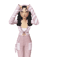 Menina Sticker