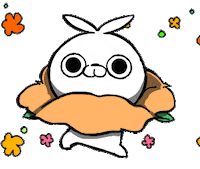 Happy Line Sticker by クレイジー闇うさぎ