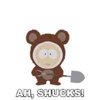 Shucks Sticker by South Park