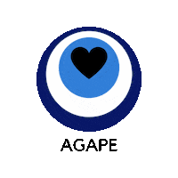 Evil Eye Love Sticker