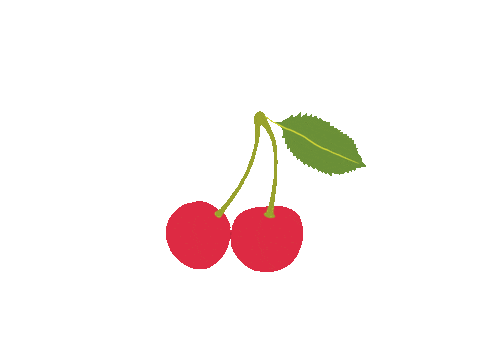 carsonplummer cherry cherries carson plummer cherry red Sticker