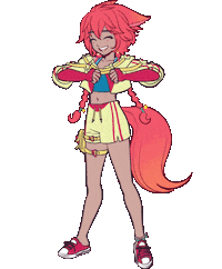 Happy Fox Sticker by EXPOcg