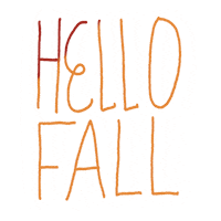 Fall Autumn Sticker by Rikki Paepke