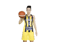 Basketball Captain Sticker by Fenerbahçe Öznur Kablo