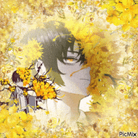 Flowers Sparkle GIF