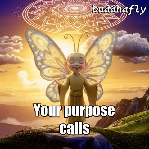Butterfly Wind GIF by BuddhaFlyJourney