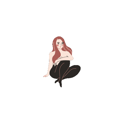 Yadeparis girl feminism tights collants Sticker