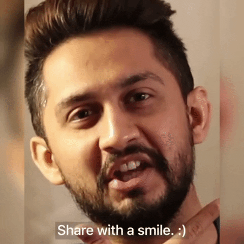 Share Smile GIF by Digital Pratik