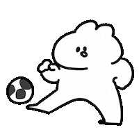 Soccer Sticker by おめがちゃん
