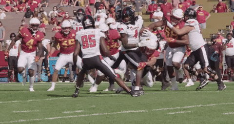 Eisworth Reaction Tackle GIF by CyclonesTV