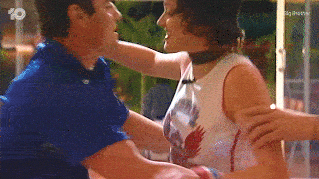 Sahra Hug GIF by Big Brother Australia