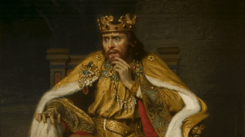 Shocked King GIF by zoommer