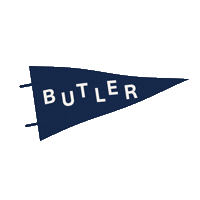 Happy Butler Bulldogs Sticker by Butler University