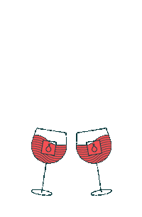 Red Wine Drinking Sticker by VinePair