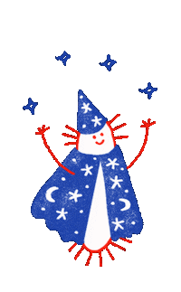 JuliettePPZP magic joy sparkle magician Sticker